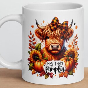 Pumpkin Spice Mug: Fall Leaves, Autumn Thanksgiving Coffee Gift