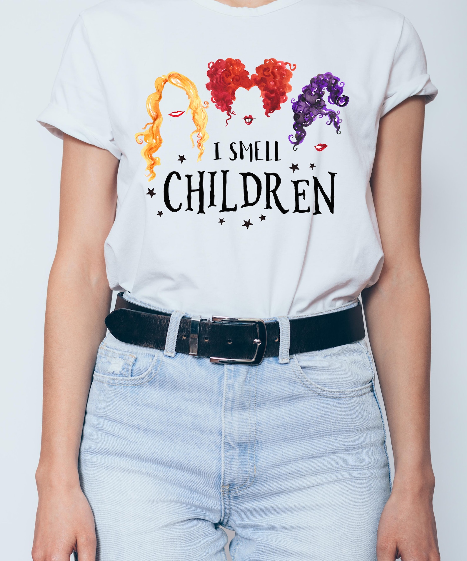 Sanderson sisters shirt Hocus Pocus Tee I smell children Etsy