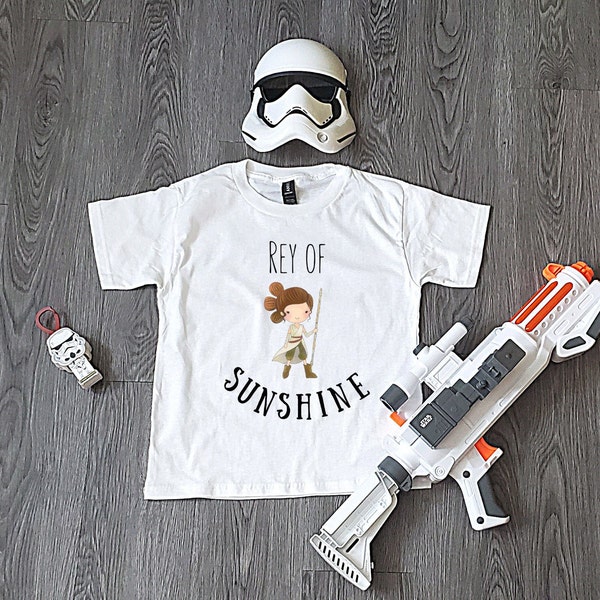 Rey of sunshine kids unisex t-shirt, Girls star wars shirt, Disneyworld shirt