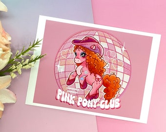 Pink Pony Club Druck / Chappell Roan Kunstdruck / Niedliche Wildes Tiere Drucke / Hübscher Print