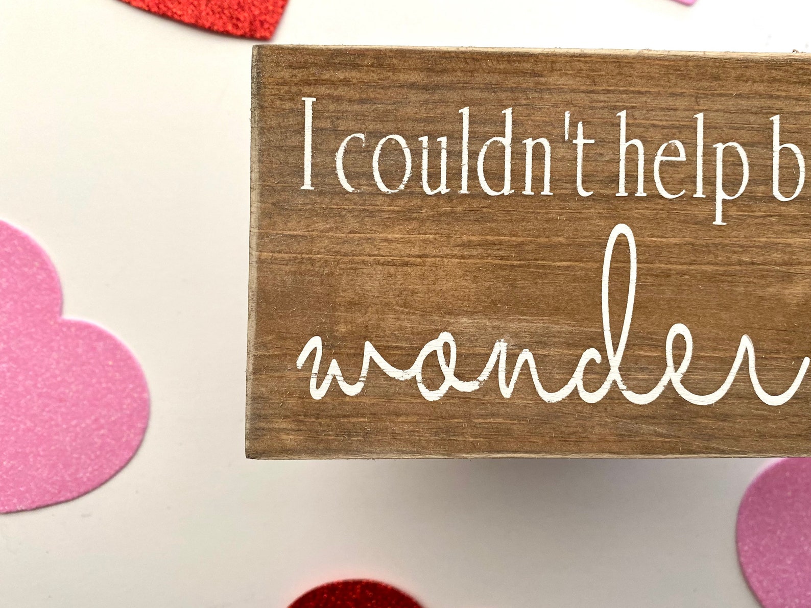 Couldnt Help But Wonder Sex And The City Decor Satc Wood Etsy