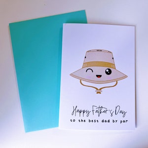 Father's Day Golf Cute Card | (Greeting Card, Pun Card, Cute Card, Love Card, Kawaii Card, Dad)