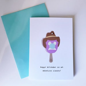 Bubble O'Bill Ice Cream Card | (Greeting Card, Pun Card, Birthday Card, Cute Card, Kawaii Card)