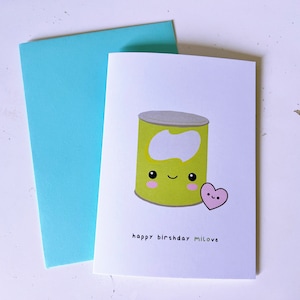 Milo Card | (Greeting Card, Pun Card, Birthday Card, Cute Card, Kawaii Card for Girlfriend Boyfriend)