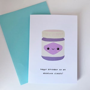 Vegemite Birthday Card | (Greeting Card, Pun Card, Cute Card, Love Card, Kawaii Card)