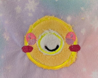 Kawaii Slime Face Embroidery Bundle 9 Designs PES, DST, JEF