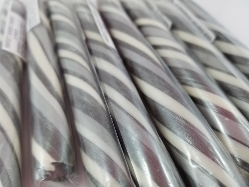Black Licorice Hard Candy Sticks Artisan Gifts Etsy