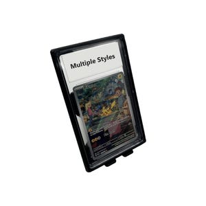 Gegradeerde kaartplaat bumperbeschermer - meerdere stijlen - compatibel met Tag Psa Cgc Bgs Arena Sgc - TPU - sportkaarten - TCG's - 35 pt