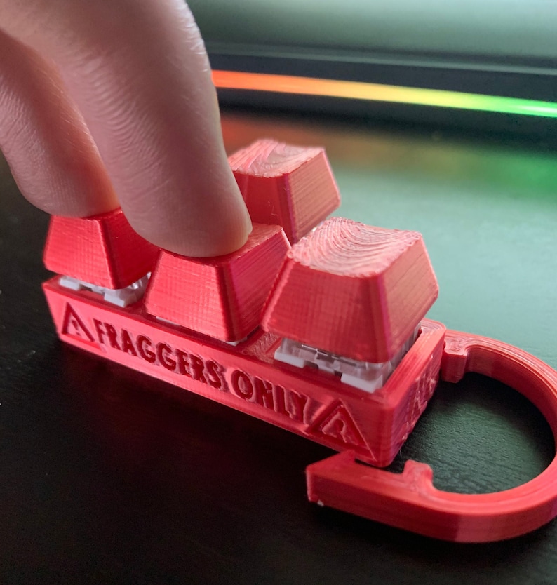 Keyboard Pop It Fidget Toy
