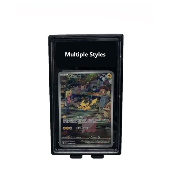 graded card protectors 2pcs For PSA CGC 130PT Protector, Tcg Card Protector with Metal Frame, Stackable Aluminum Insert your graded card case into the soft sleeve for extra protection 4 Pack SGC Slab Protector