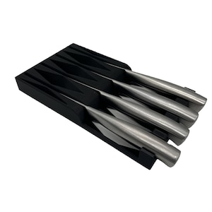 In-Drawer Knife Block: Kitchen Organizer, Steak Knife Holder