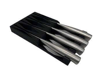 In-Drawer Knife Block: Kitchen Organizer, Steak Knife Holder