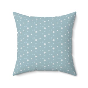 Copy of Pillow Cover, Moon & Stars Print Pillow Cover, Boy&#39;s Nursery, Square Pillow Case, Decorative Pillow Cover, Nursery Decor, Boy&#39;s Room