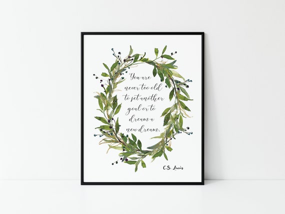 CS Lewis Wall Art CS Lewis Quotes CS Lewis (Instant Download) 