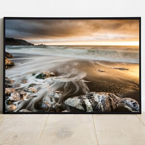 Beach Photography, Coastal Wall Art, Foggy Beach Photo, Landscape Photography, Beach Decor