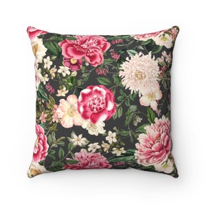 Floral Pillow Cover, Decorative Pillow Cover, Pillow Case, Home Decor