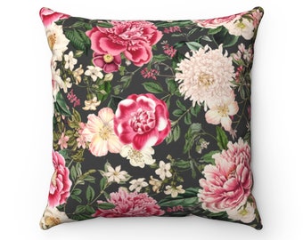 Floral Pillow Cover, Decorative Pillow Cover, Pillow Case, Home Decor