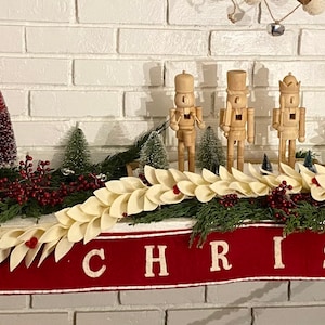 Felt christmas garland etsy