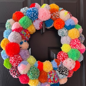 PomPom Wreath