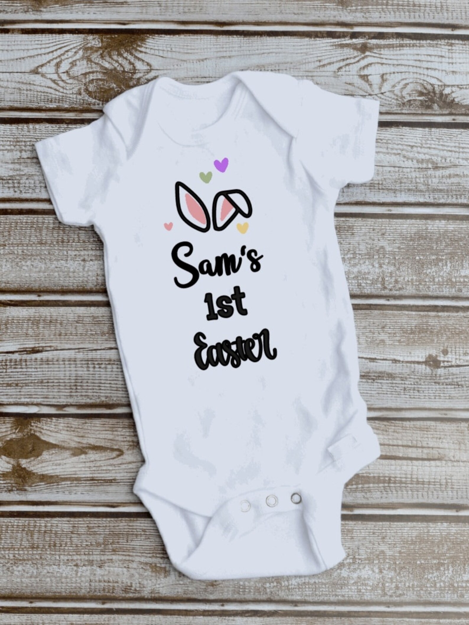 Customized easter baby clothesmy first easter bodysuit Etsy