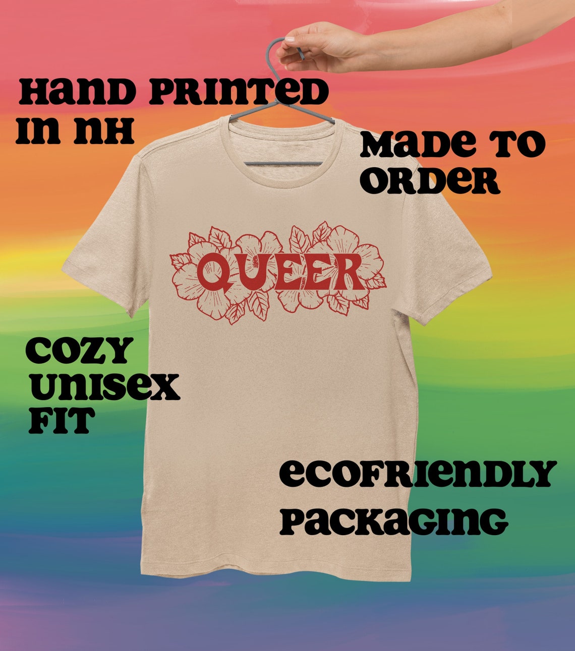 Queer Trader Joe's shirt Lgbt pride merch wlw sapphic Etsy