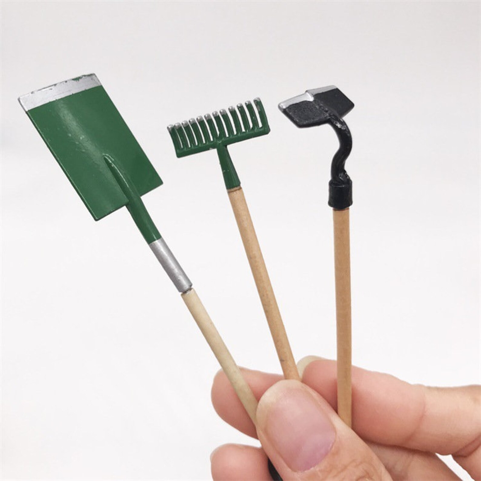 Dollhouse Miniature Tools Shovel Modern Doll House Decor 112 Etsy