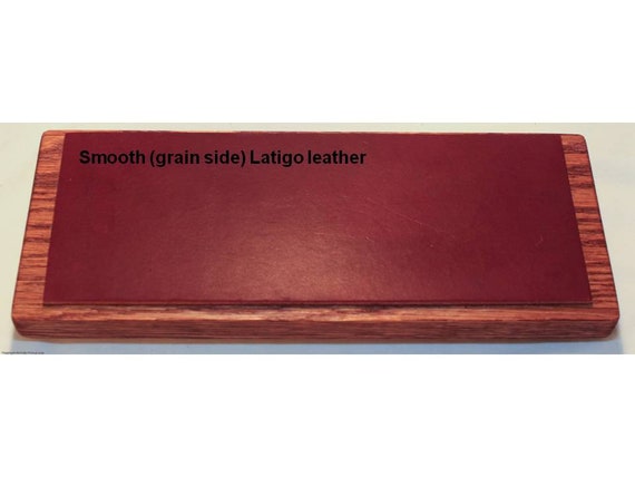 Latigo Black Leather Straight Razor Strop