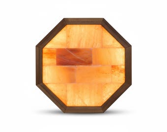 Octagon, 22" Himalayan Salt Glow Panel