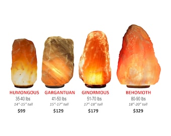 really, REALLY BIG Salt Lamps
