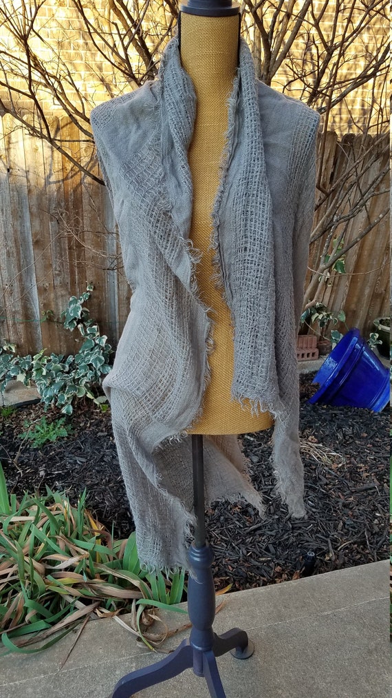 Moss Knitted Scarf