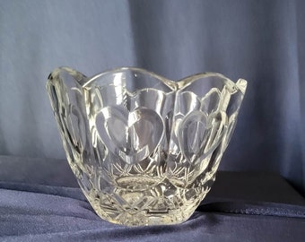 Crystal Bowl with Hearts