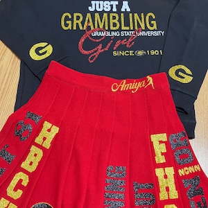 Custom Senior 2PC Skirt Sets College Graduates, PREK Grad, & Organizations