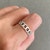 Sterling Silver Triple Interlocked Ring, Multi Band Rings, Intertwining ...