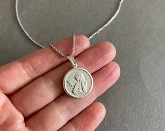 Collar de ángel de plata - Plata de ley