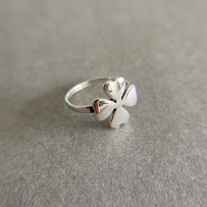 Sterling Silver Clover Rings - Sterling Silver