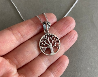 Collana in argento con albero della vita - Argento Sterling