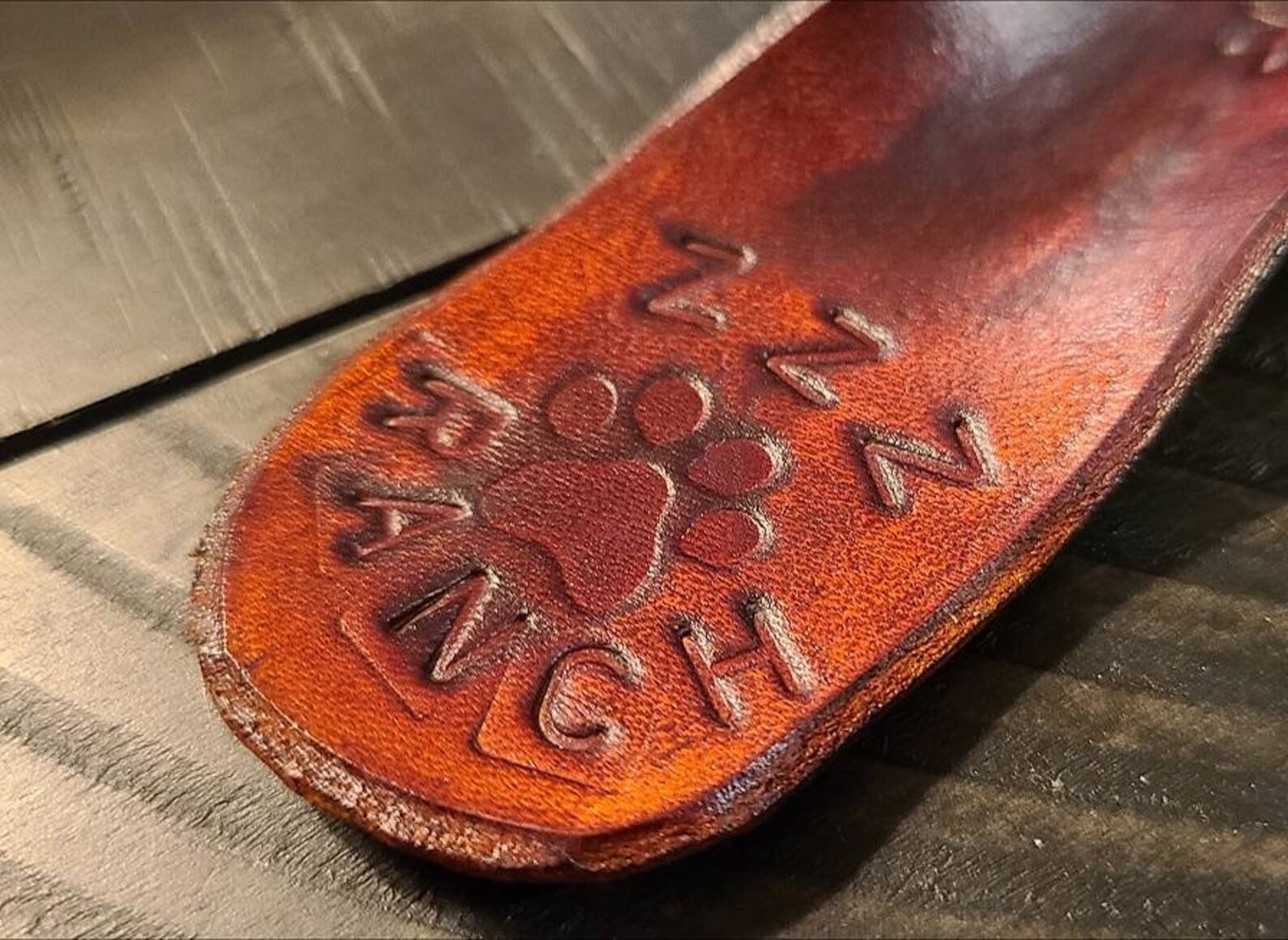 Custom Leather Incense Holder Etsy