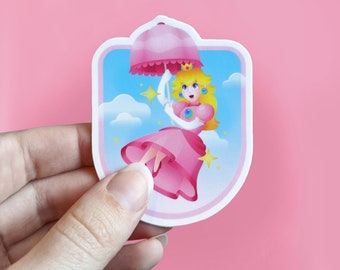 Pink Princess Die Cut Vinyl Sticker