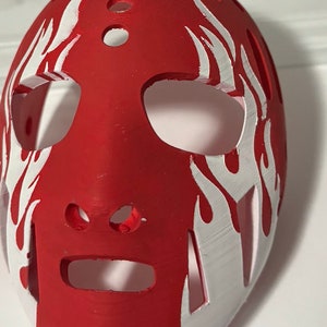 Retro Hockey Goalie Mask 5&quot; tall