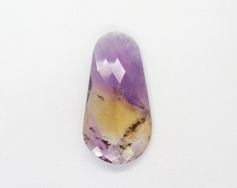 Natural Ametrine Gemstone Fancy Shape Cabochon Faceted Cut Gemstone Large Gemstone Sale Semi Precious Gemstone Sale