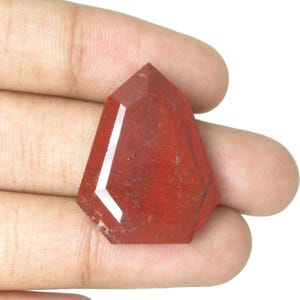 Jewellery Making Gems, Natural Red Jasper Gemstones, Fancy Shape Faceted Cut  Gemstones, Loose Gemstones,  Pendant Gemstones.