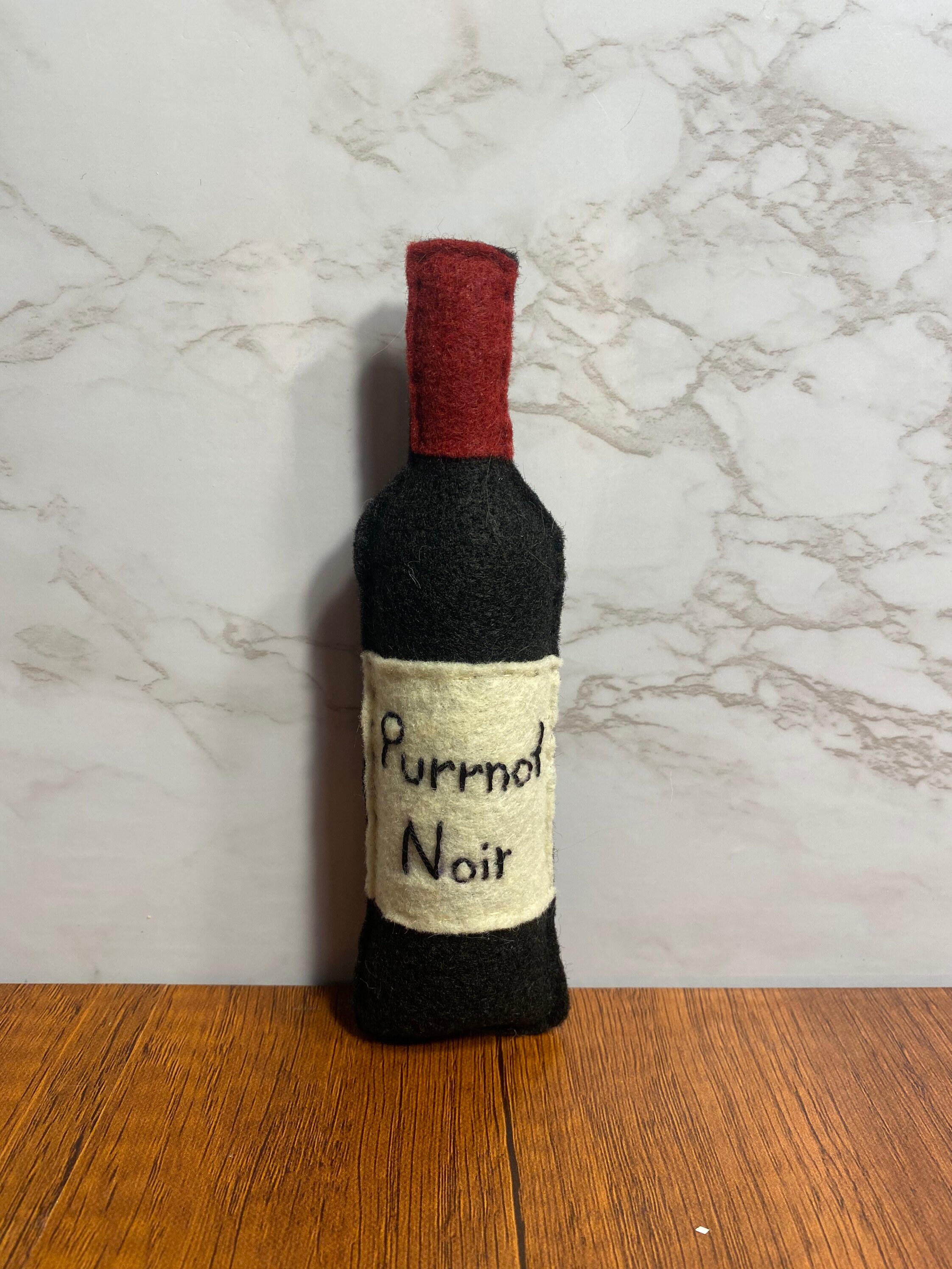 Wine Catnip Cat Toy Etsy