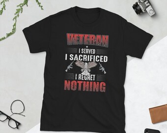 VETERAN I served I sacrificed T-Shirt