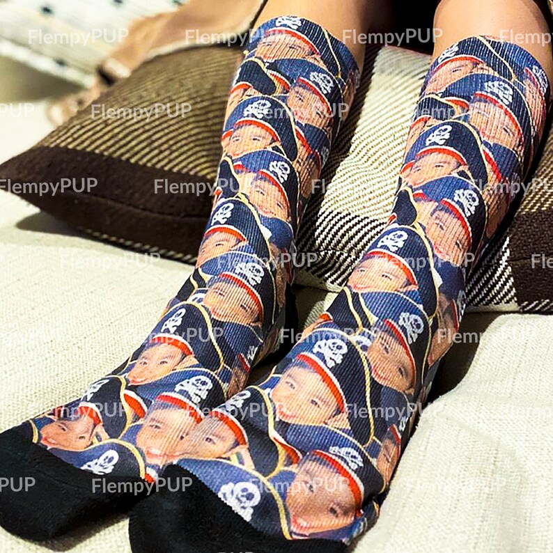 Custom Face Socks 4 Faces Photo Socks Custom Socks Etsy Canada