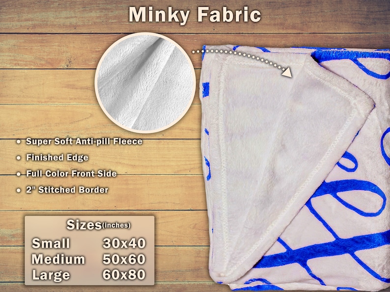 minky fabric option