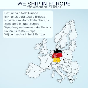 we ship in all europe