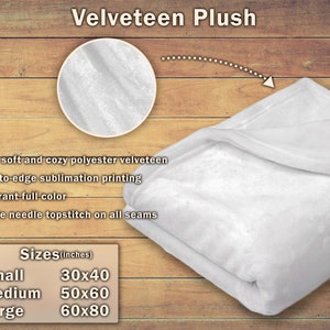 velveteen plush option