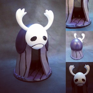 Hollow Knight Figurines: Elderbug Godseeker Hive Knight Monarch Wing Knight Grey Prince Zote Elder Hu Hegemol Grimmkins