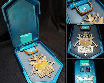 NUSA Medal Distinction from President Rosalind Myers from the Cyberpunk 2077 game