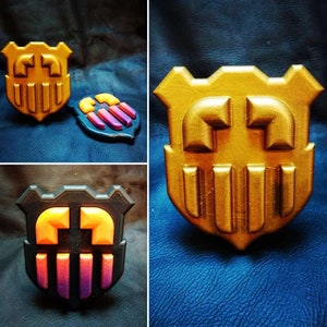 Peacekeeper Badge from the video game Starbound Bounty Hunter Update